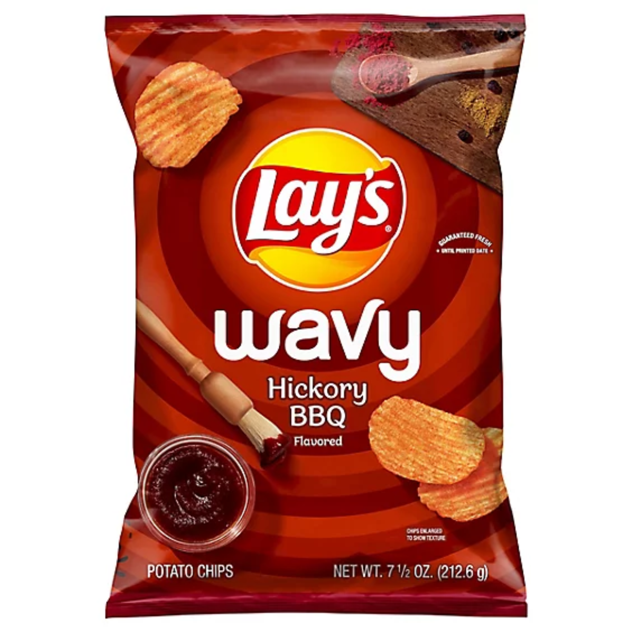 Lays Hickory BBBQ Chips 7.5oz