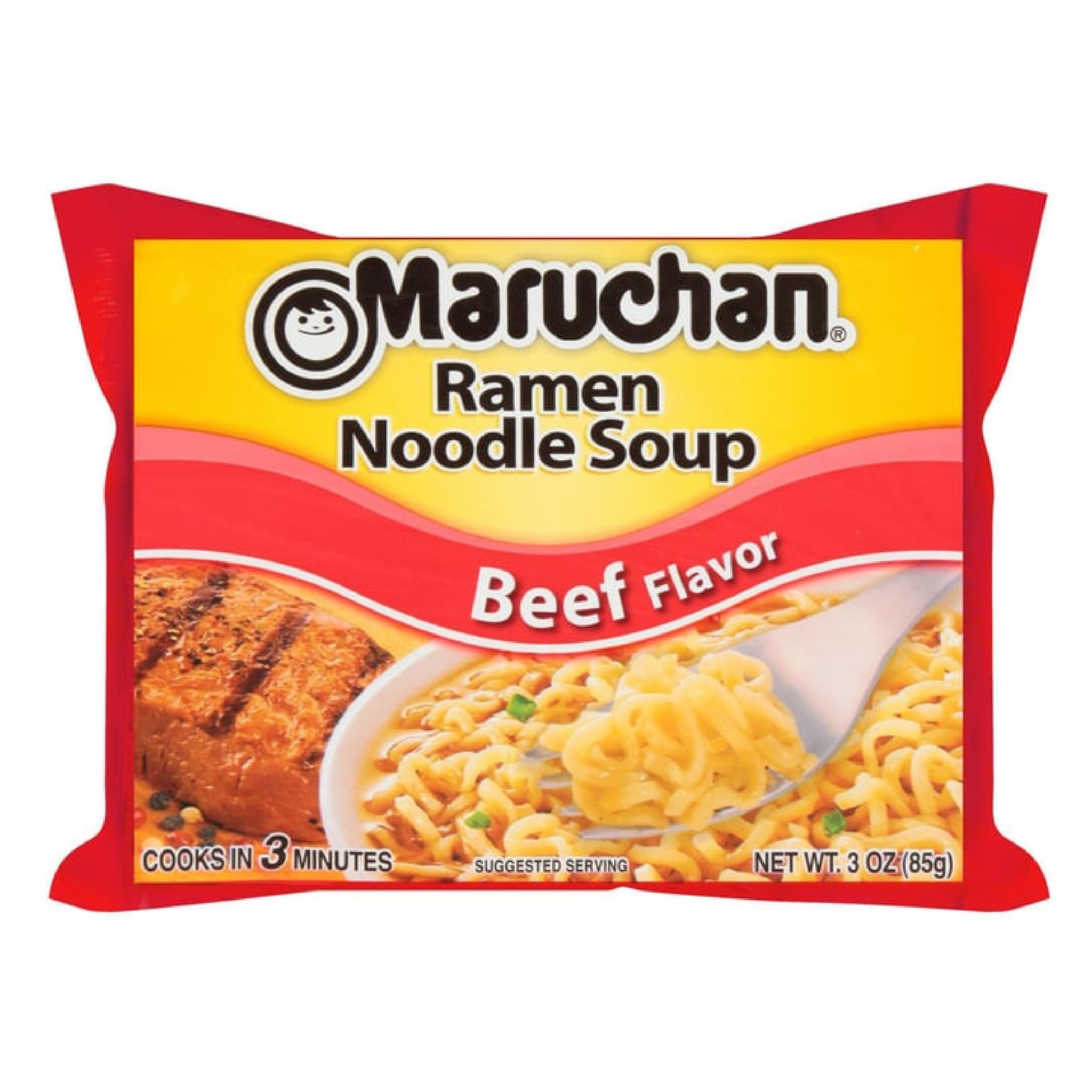 Maruchan Beef Ramen Noodle Soup 3oz