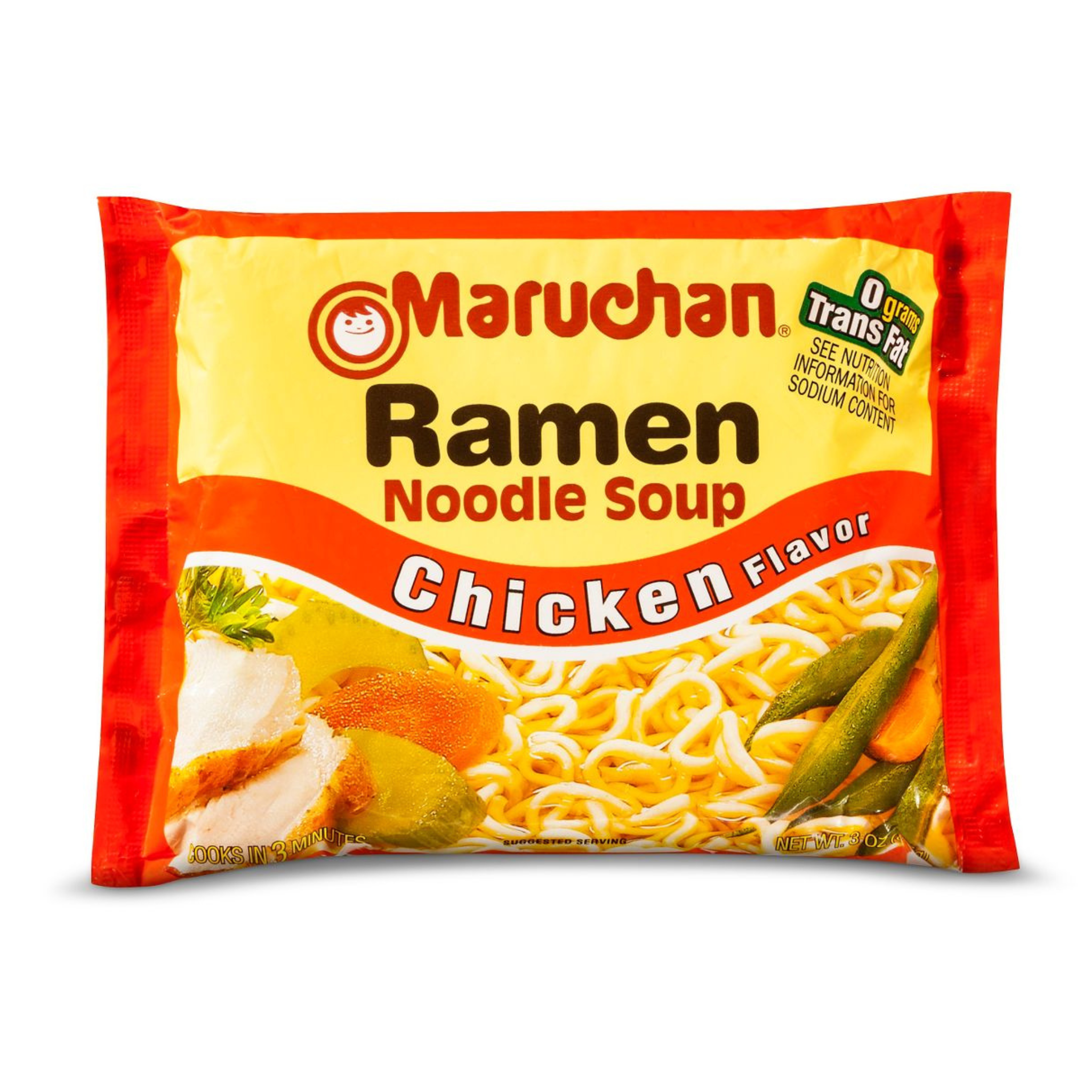 Maruchan Chicken Ramen Noodle Soup 3oz
