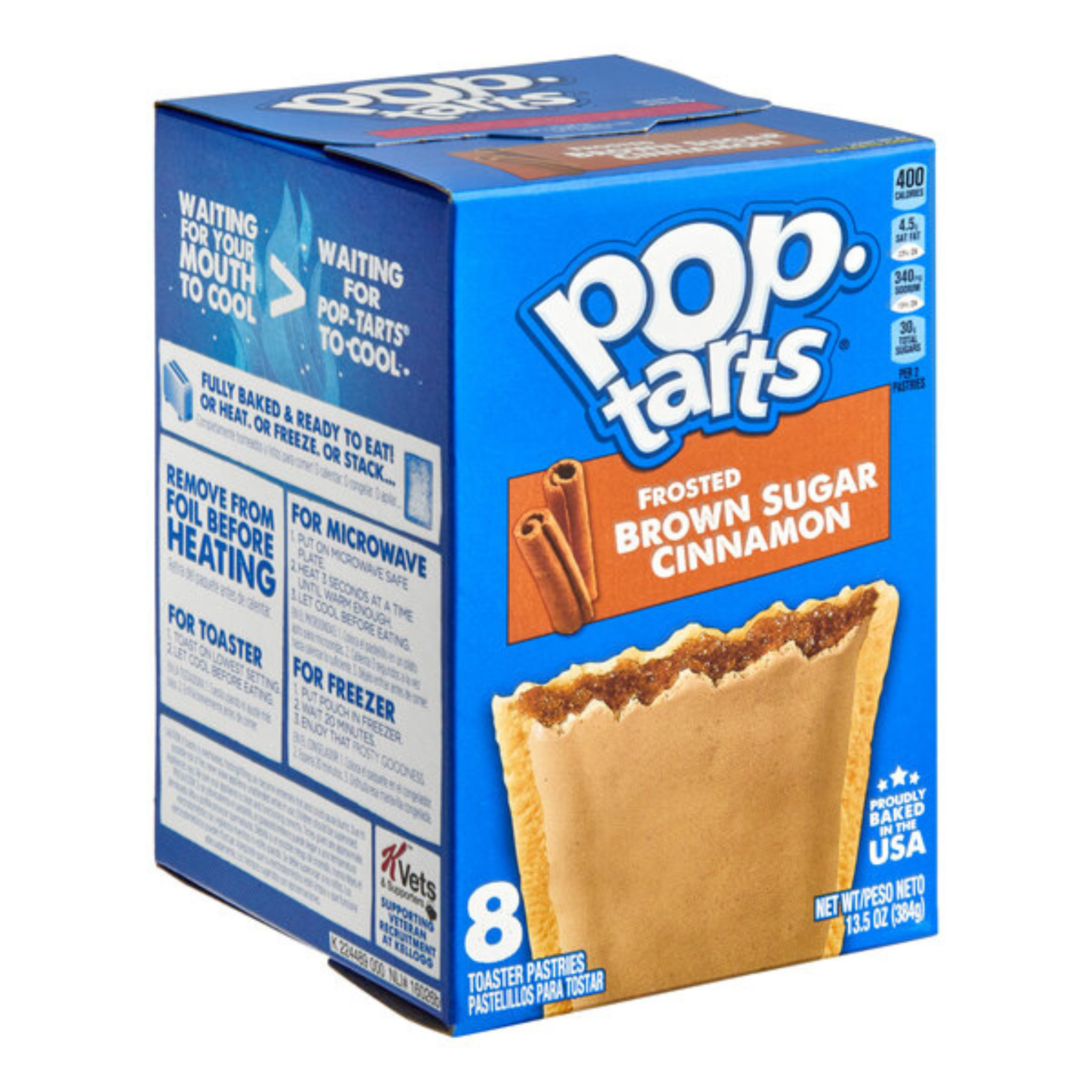 Poptarts Frosted Brown Sugar Cinnamon