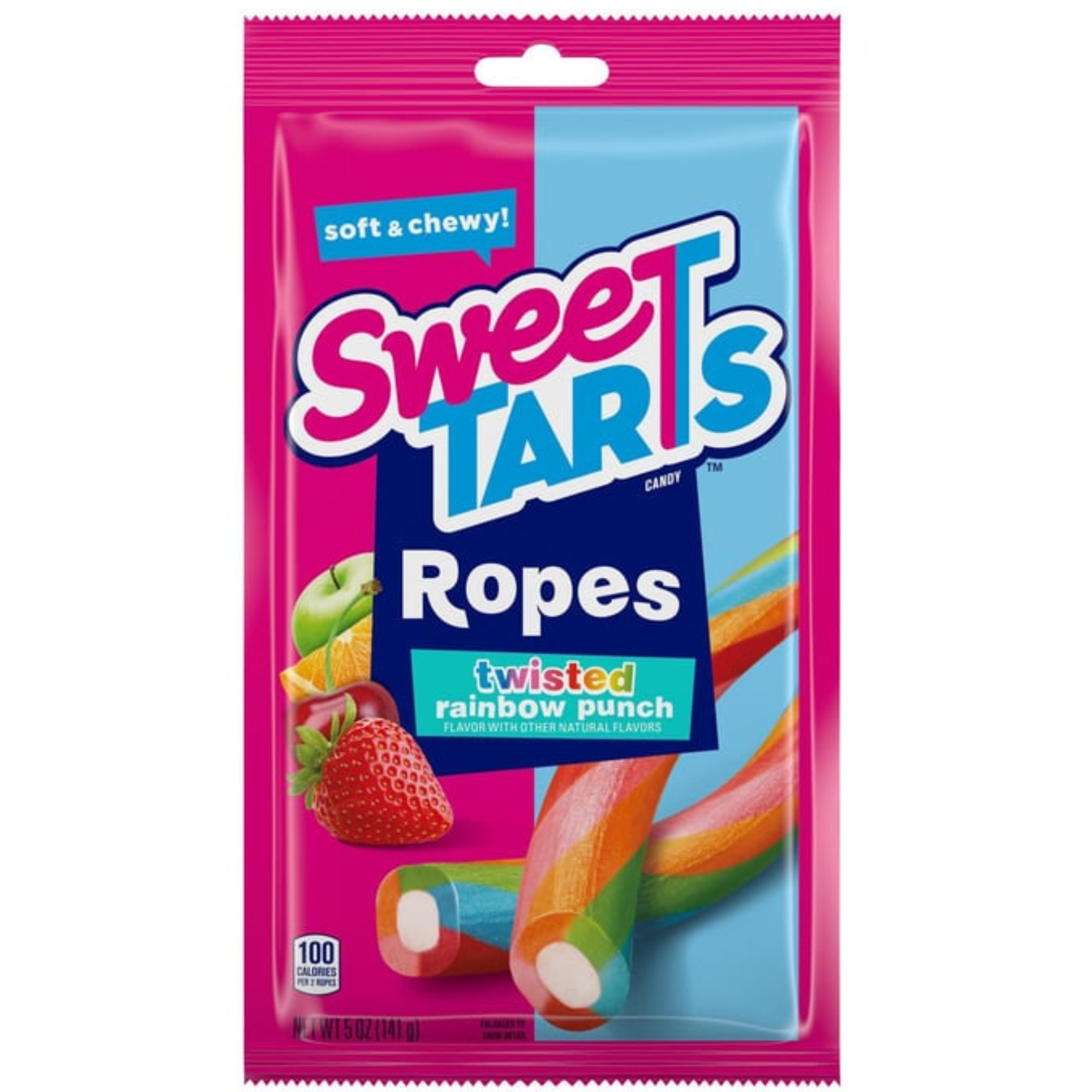 Sweet Tarts Ropes Twisted Rainbow Punch