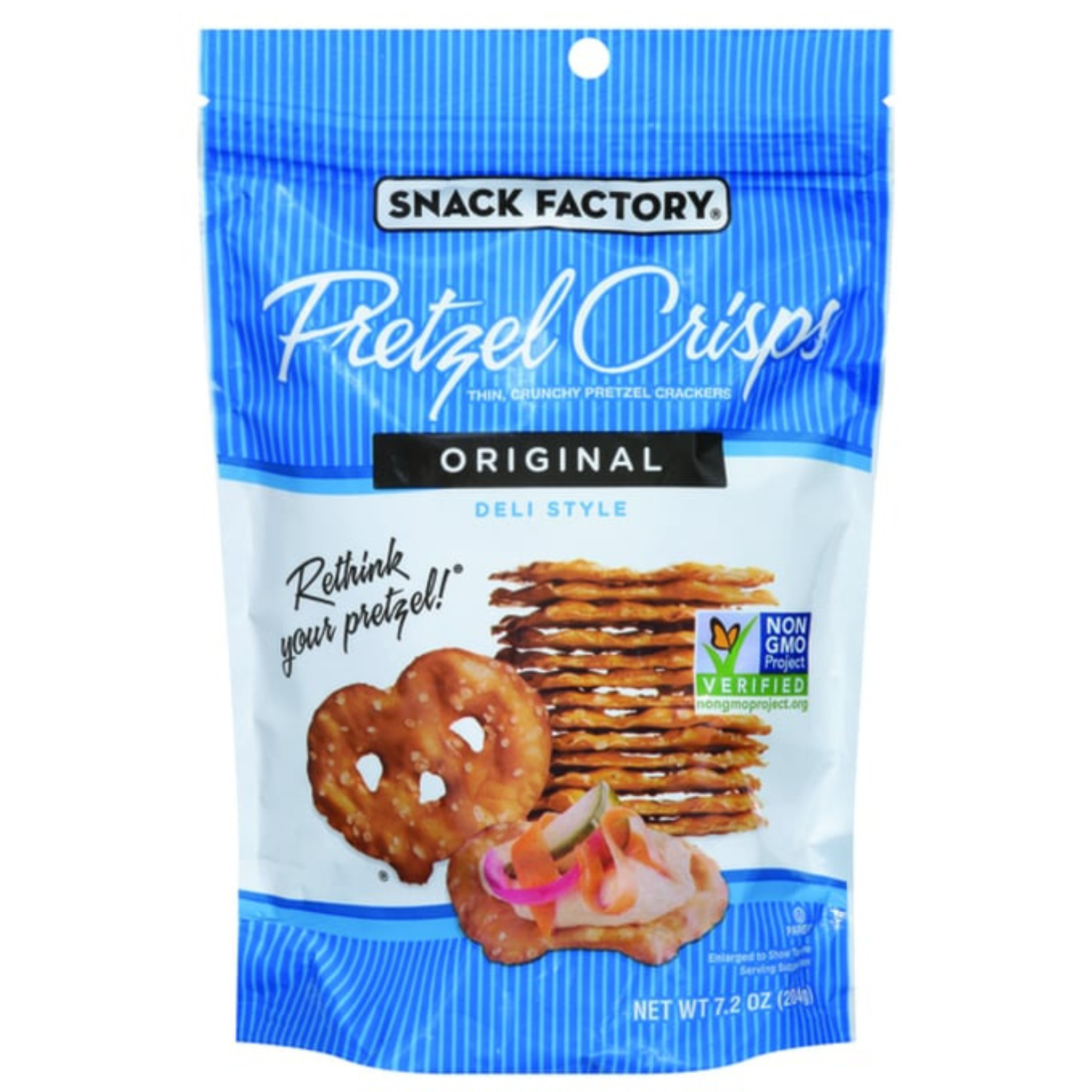 Snack Factory Original Pretzel Crisps 7.2oz