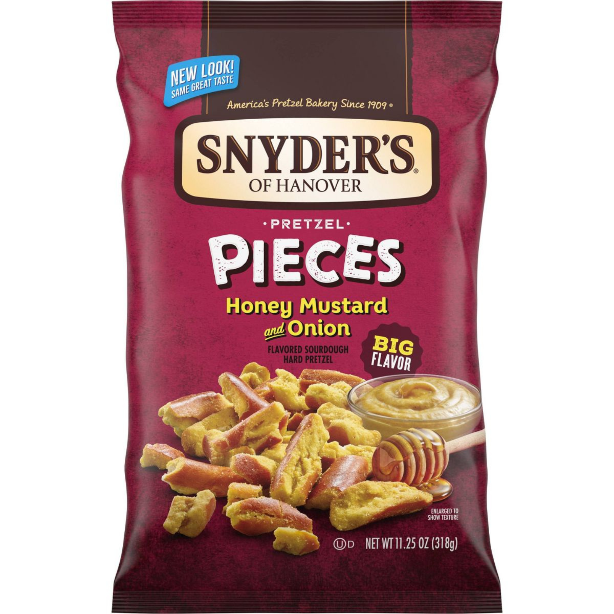 Snyder's Pieces Honey Mustard and Onion 11.25oz