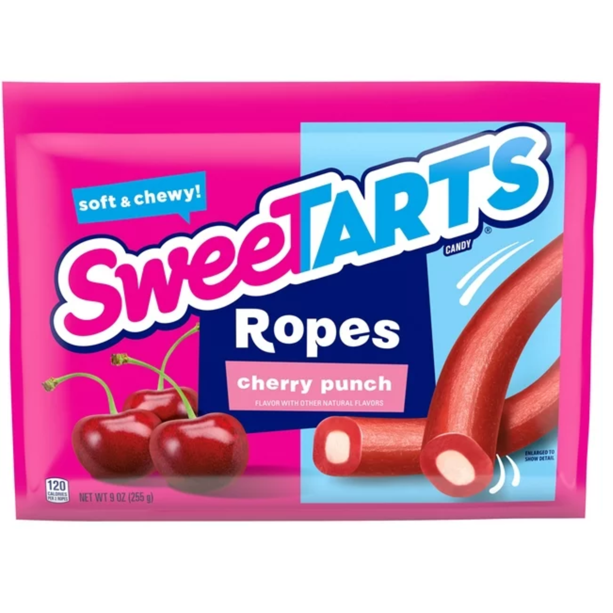 Sweet Tarts Ropes Cherry Punch 9oz