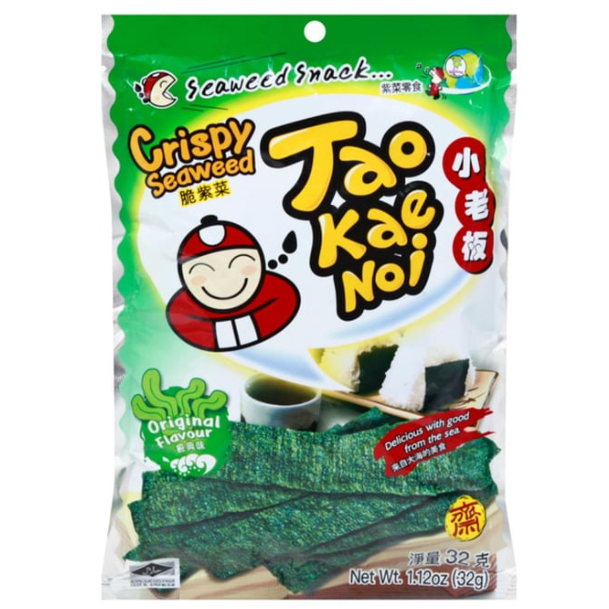 Tao Kai Noi Original Crispy Seaweed