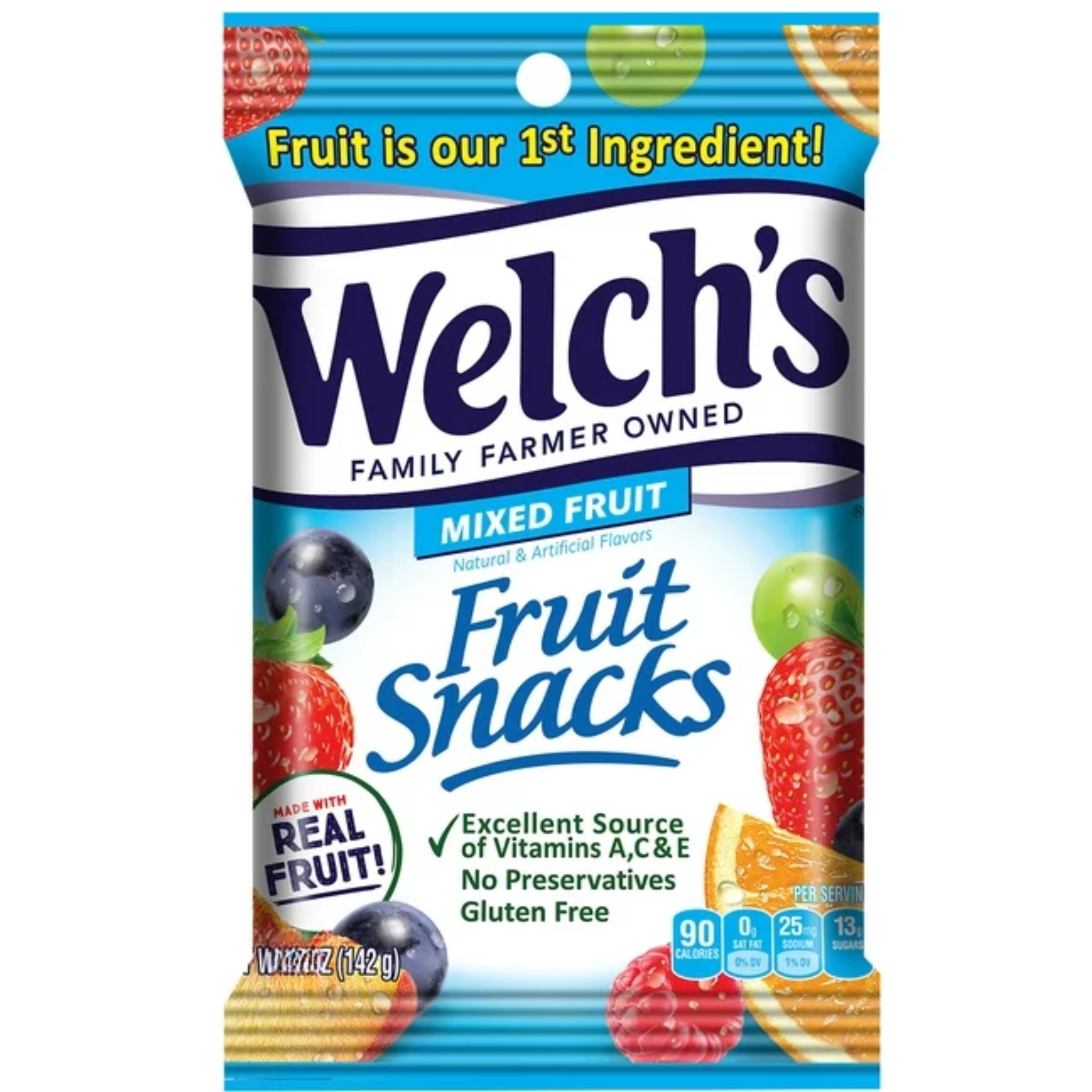Welchs Mixed Fruit Fruit Snacks