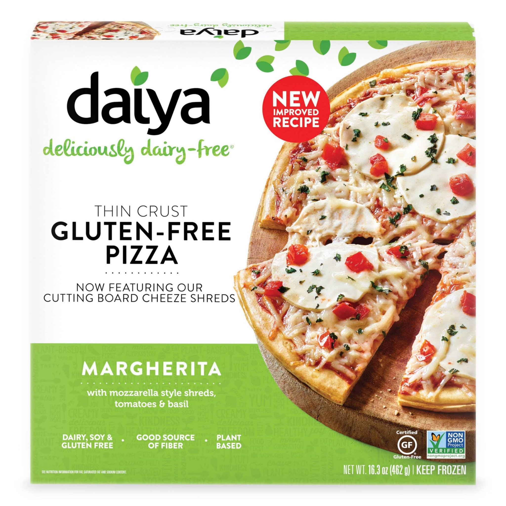 Daiya Dairy & Gluten Free Margherita Pizza