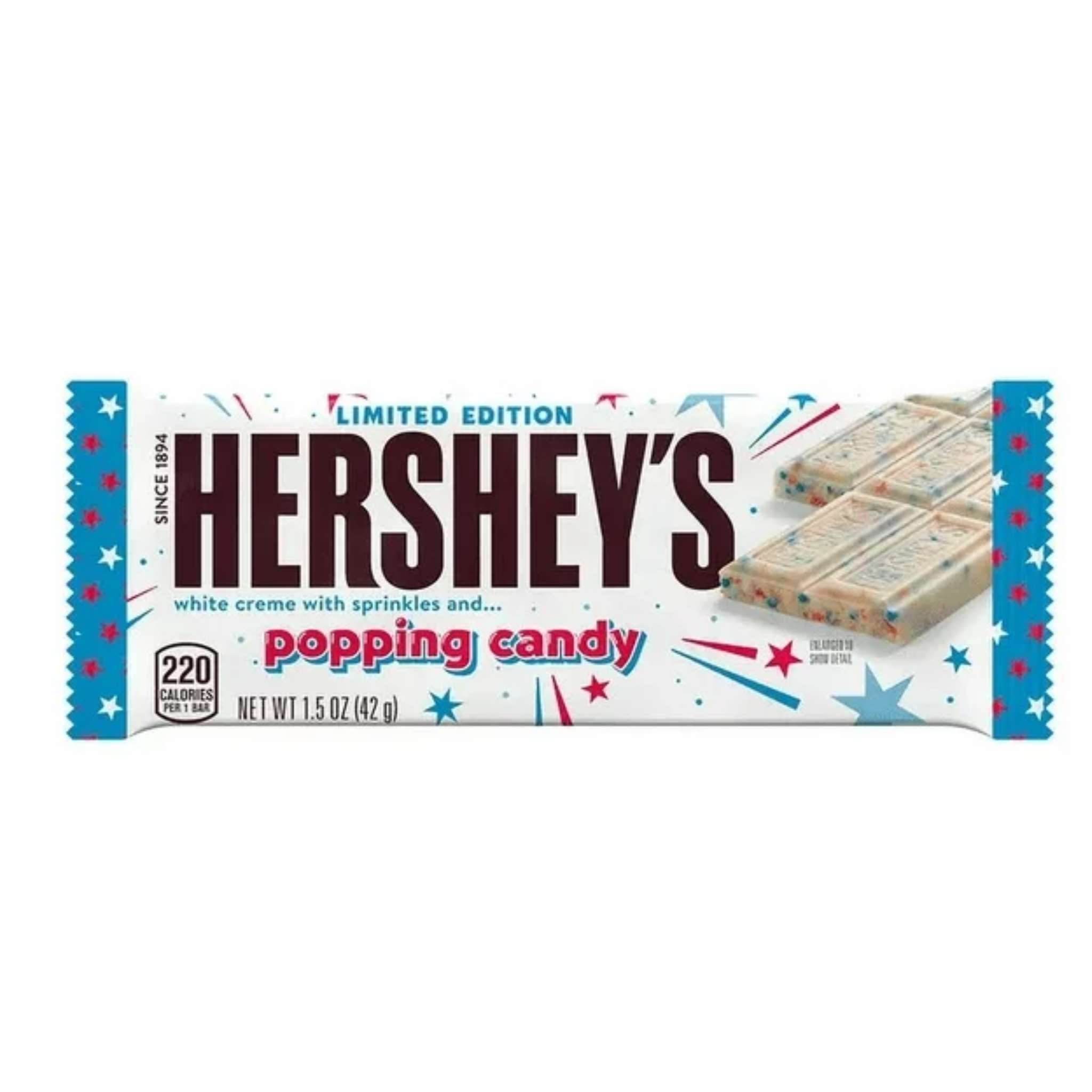 Hersheys White Chocolate & Popping Candy